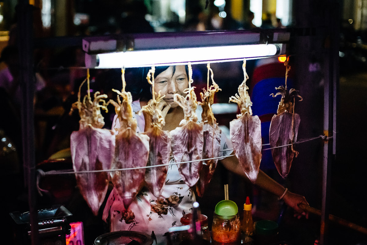 Street Food Night Market Vietnam