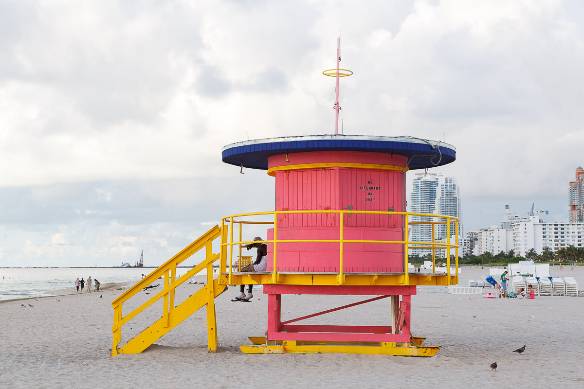 Beach Huts by Lars Gehrlein