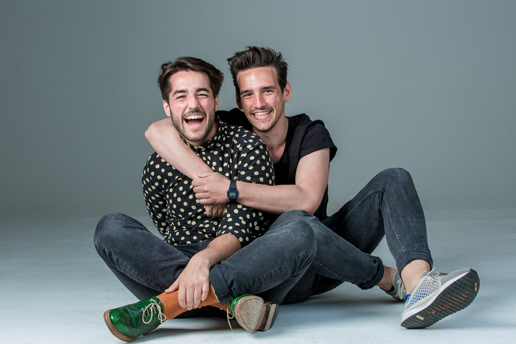 David und Samuel Breuer, fotografiert von Lars Gehrlein, Köln